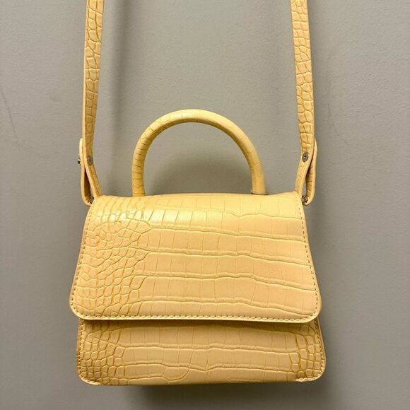 A New Day faux leather, mini satchel. - Picture 1 of 6